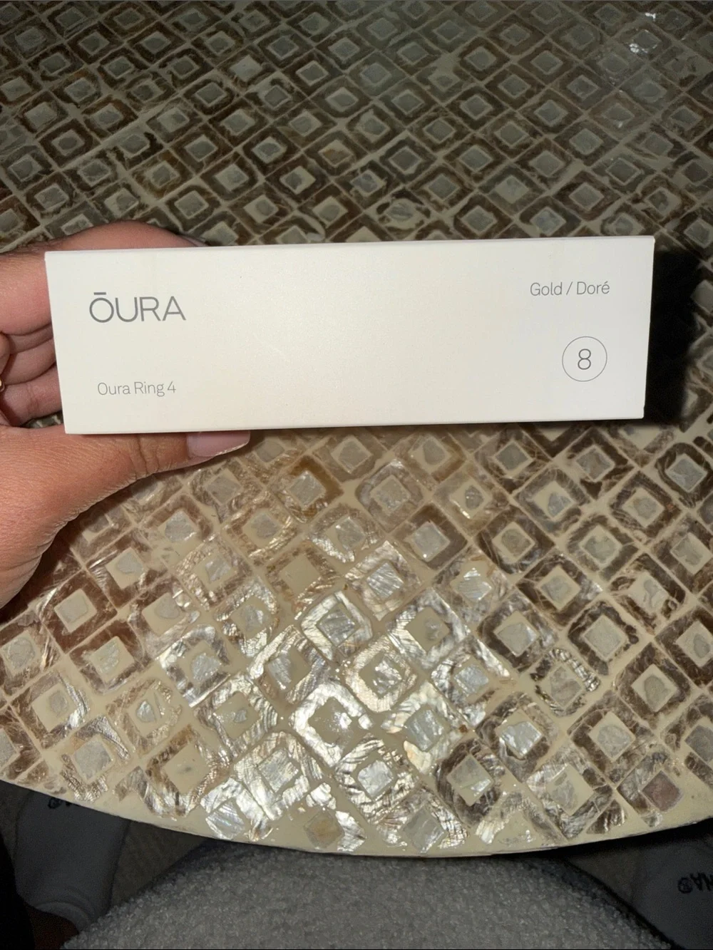 Oura Ring 4 - Gold